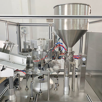 Ointment Tube Filling Machines For Creams Paste Custom Length