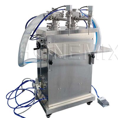 Vertical Automatic Shampoo Two Nozzles Bottle Filling Machine