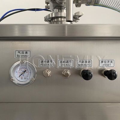 Vertical Piston Filling Machine Pneumatic Control Cream Filler Machine Safety