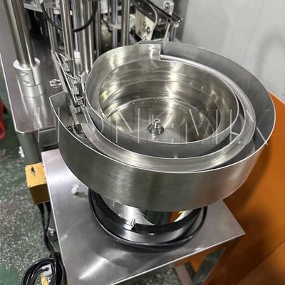 Rotary Quantitative Cream Filling Machine 220V For Lip Gloss Concealer