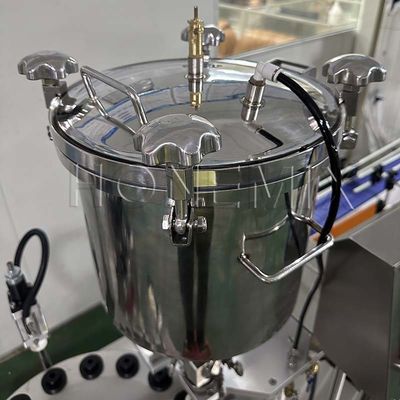 Rotary Quantitative Cream Filling Machine 220V For Lip Gloss Concealer