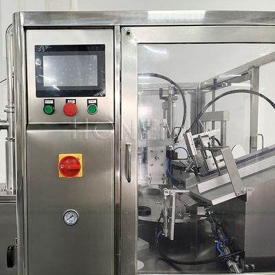 Customized Auto Tube Filling And Sealing Machine For Cosmetic Cream Body Lotion