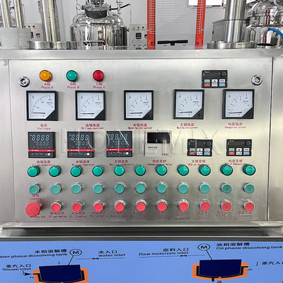 50L Vacuum Emulsifier Homogenizer Mixer Ointment Making Machine