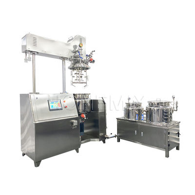 Automatic Vacuum Homogenizer Mixer Vacuum Cosmetic Cream Making Machine