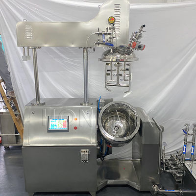 Automatic Vacuum Homogenizer Mixer Vacuum Cosmetic Cream Making Machine