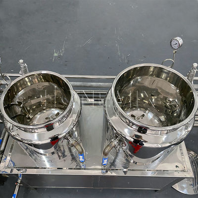 Automatic Vacuum Homogenizer Mixer Vacuum Cosmetic Cream Making Machine
