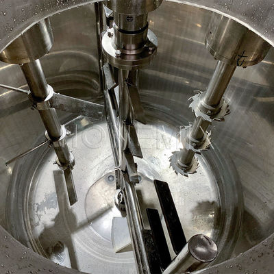 Industrial Vacuum Emulsifying Mixer Machine Toothpaste Ointment Making Machine