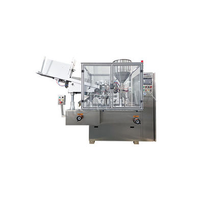 Industrial Plastic Tube Filler 2KW Ointment Filling And Sealing Machine