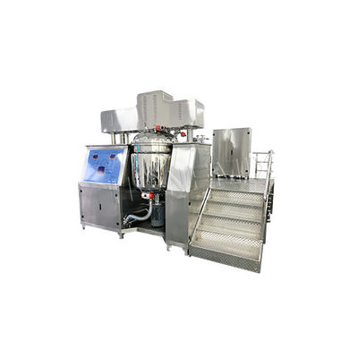 Automatic Vacuum Homogenizer Emulsifier Dual Lifting Emulsifying Equipment