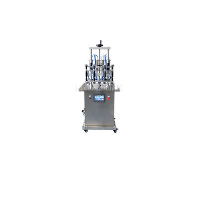 Liquid Perfume Making Equipment Four Heads Automatic Perfume Filling Machine