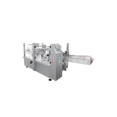 Detergent Automatic Pouch Filling And Sealing Machine Doypack Packing