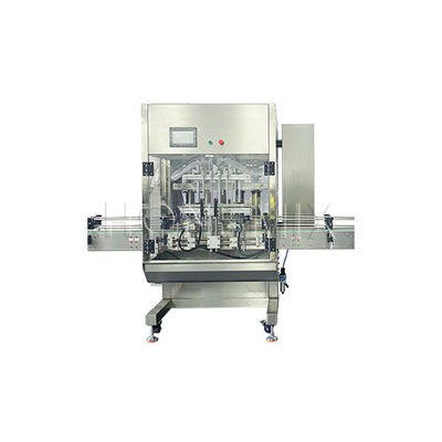 Four Heads Cream Filling Machine Servo Control Body Lotion Filling Machine