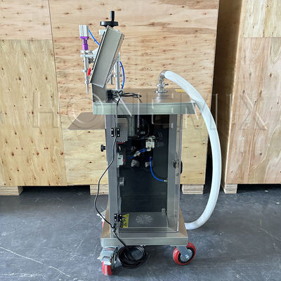 Semi Automatic Lqiuid Soap Vial Filling Perfume Bottle Filling Machine
