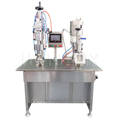 Semi Automatic Hair Gel Filler Moisturizing Spray Aerosol Filling Machine