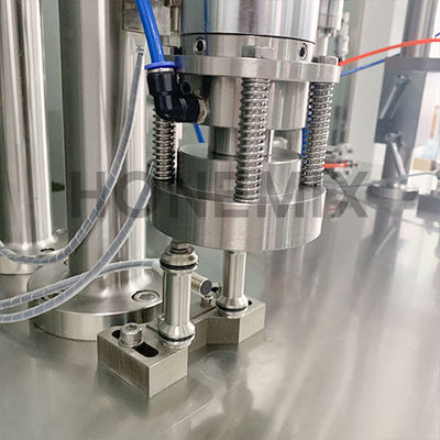 Semi Automatic Hair Gel Filler Moisturizing Spray Aerosol Filling Machine