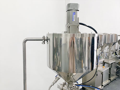 2 HeadsCosmetic Lip Gross Filling Equipment Vaseline Heated Filling Machine