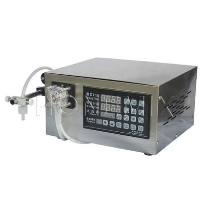 Liquid Oil Bottle Filling Machine Semi Auto Peristaltic Pump Table-Top Filler