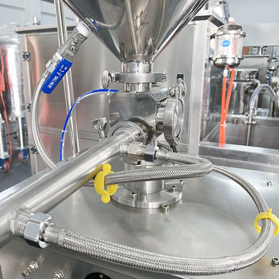 Cosmetic Wax Filling Equipment Cream Bottle Constant Temperature Filling Line