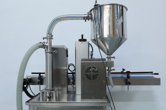 Auto Gear Pump Cream Lotion Filling Machine Shower Gel Filler