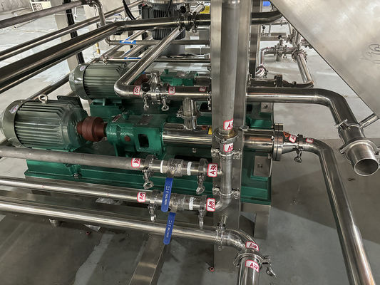 Vacuum Emulsifying Mixer Body Cream Lotion Making Machine