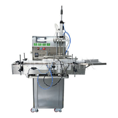 liquid detergent 4 Nozzles Liquid Magnetic Pump Filling Machine