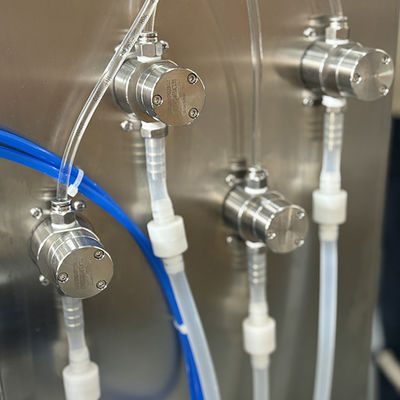liquid detergent 4 Nozzles Liquid Magnetic Pump Filling Machine
