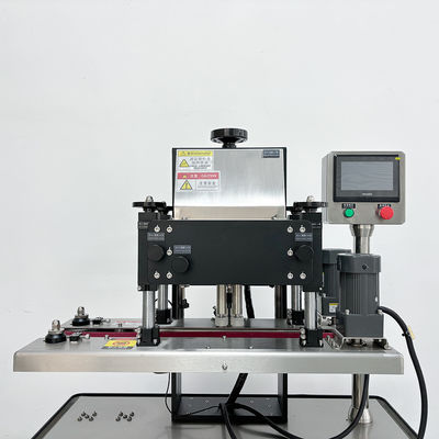 Electric Automatic Bottle Screw Capping Machine Four Wheels Filling Line
