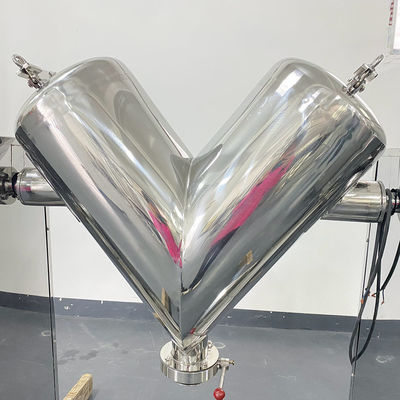 V Shape Dry Powder Mixing Machine SUS316L Protein Powder Mixer CE