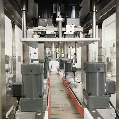Cream Filling Machine Tracking Servo Piston Capping Machine