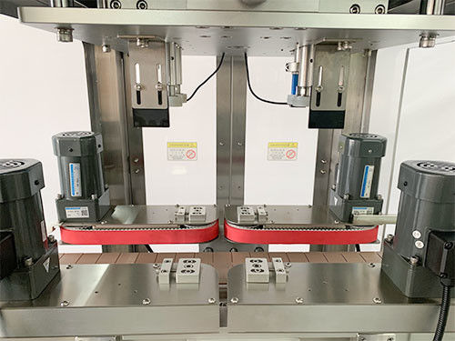 Automatic Cosmetic Cream Filling Line Cap Pressing Screwing Machine