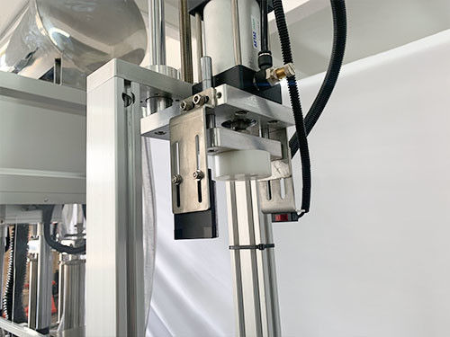 Automatic Cosmetic Cream Filling Line Cap Pressing Screwing Machine